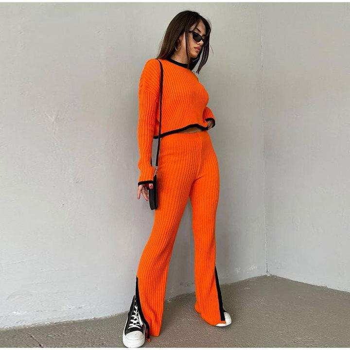 Nova Knitted Two-Piece Set Stylish And Comfortable For Everyday Wear