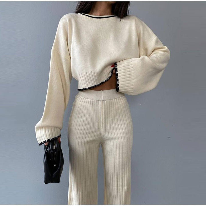 Nova Knitted Two-Piece Set Stylish And Comfortable For Everyday Wear