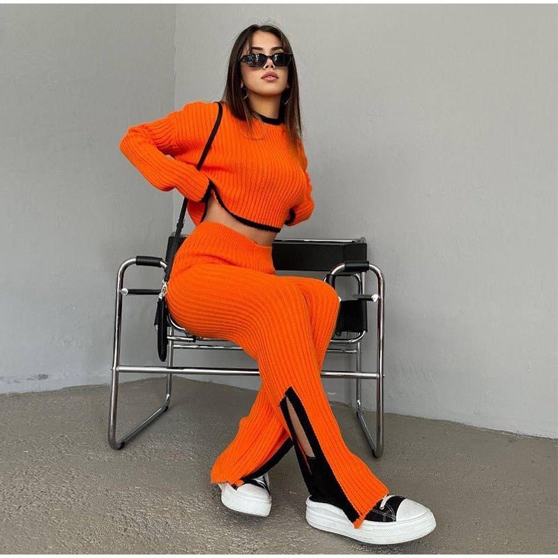 Nova Knitted Two-Piece Set Stylish And Comfortable For Everyday Wear