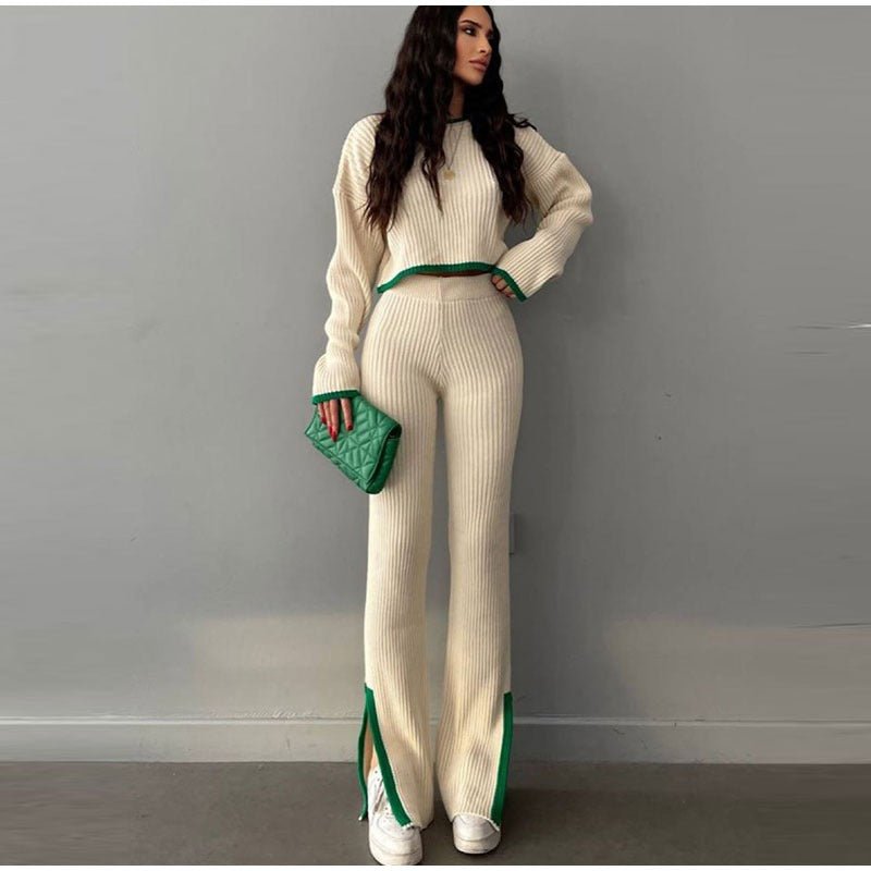 Nova Knitted Two-Piece Set Stylish And Comfortable For Everyday Wear