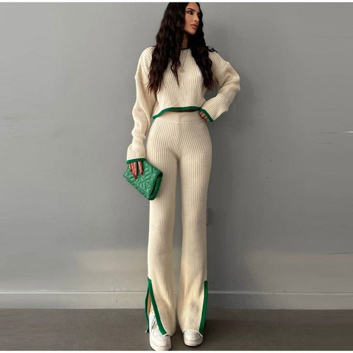 Nova Knitted Two-Piece Set Stylish And Comfortable For Everyday Wear