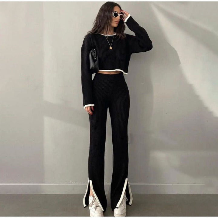 Nova Knitted Two-Piece Set Stylish And Comfortable For Everyday Wear