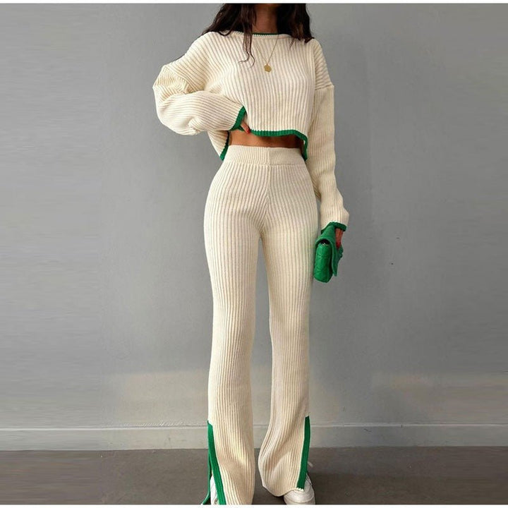 Nova Knitted Two-Piece Set Stylish And Comfortable For Everyday Wear