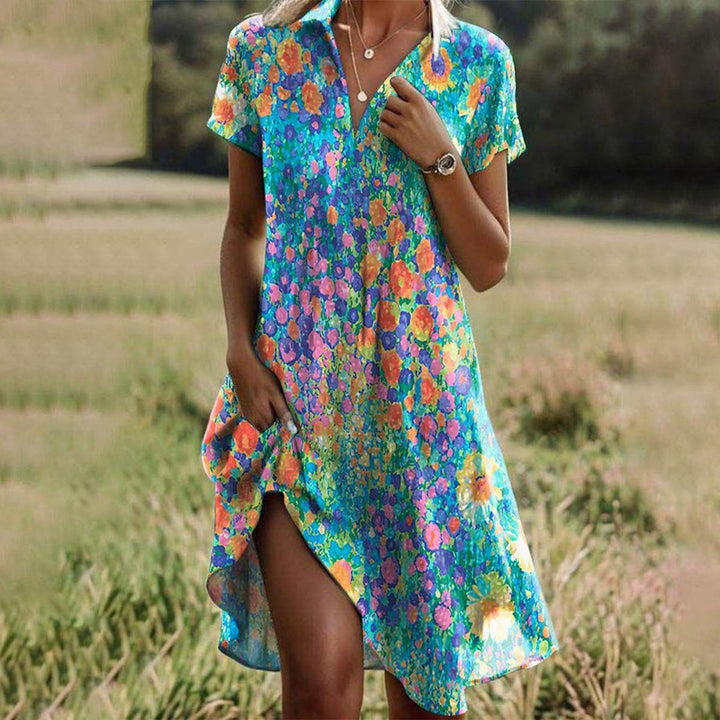 Aveline Women Boho Chic Summer Dress By Aveline Atelier