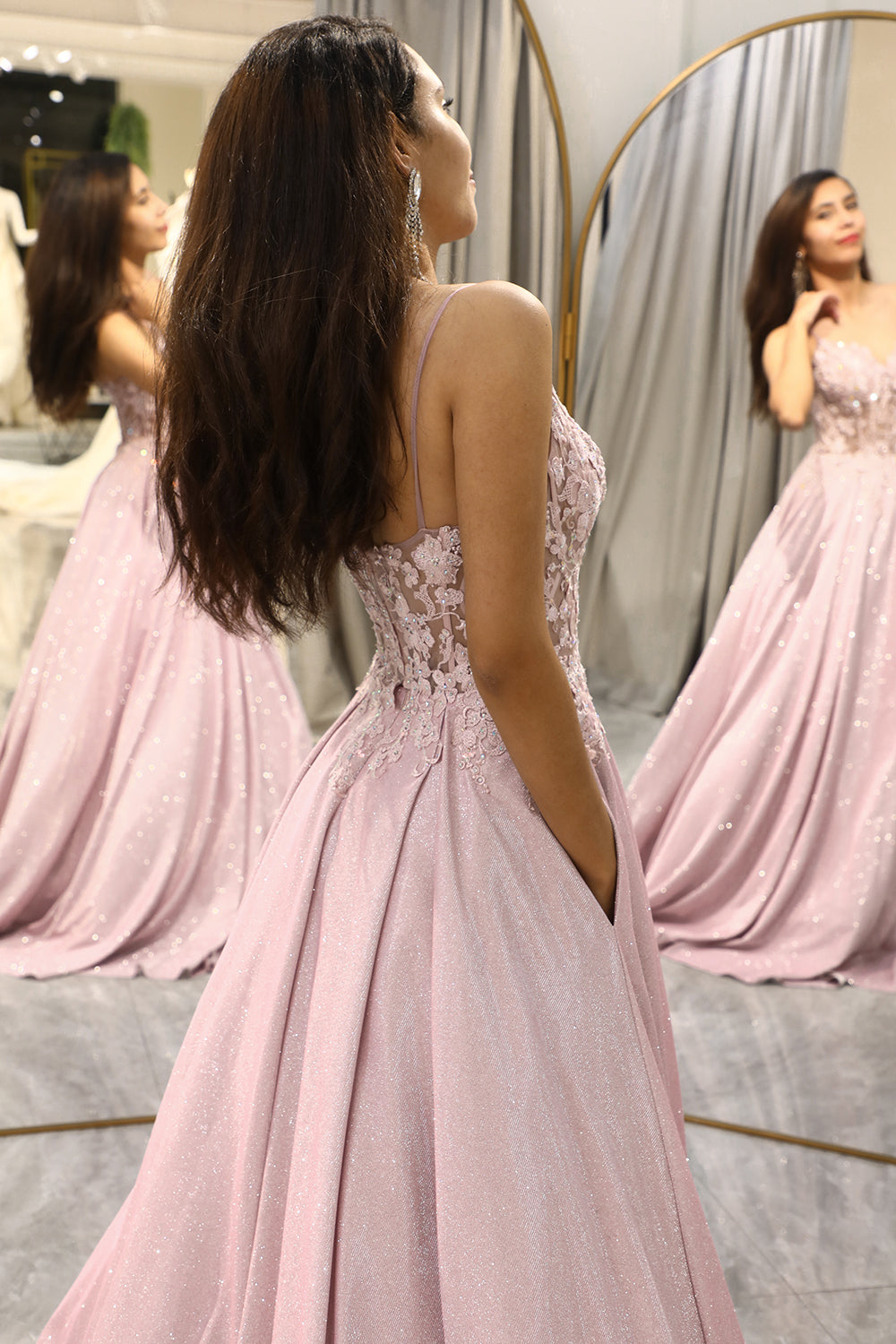 Aurelia Embellished Maxi Dress For Women's Wedding Guest