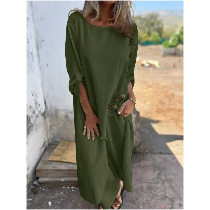 Nova Lume Everyday Elegance Two-Piece Ensemble for Casual, Office, and Evening Wear