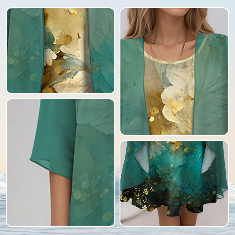 Aurorae Elegant Two-Piece Set for Warm Weather Comfort and Style