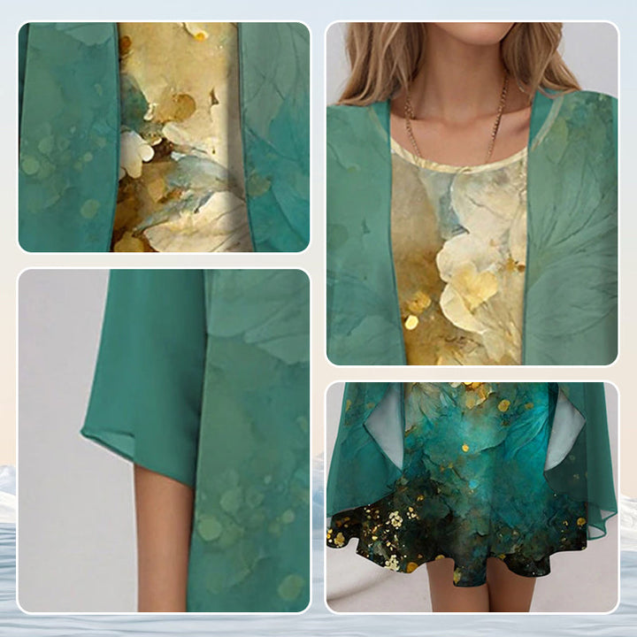 Aurorae Elegant Two-Piece Set for Warm Weather Comfort and Style