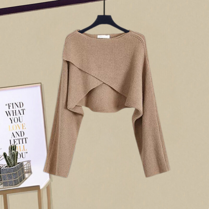 NovaWeave Two-In-One Knit Dress Set for Everyday Wardrobe Essentials