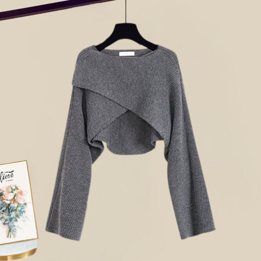 NovaWeave Two-In-One Knit Dress Set for Everyday Wardrobe Essentials