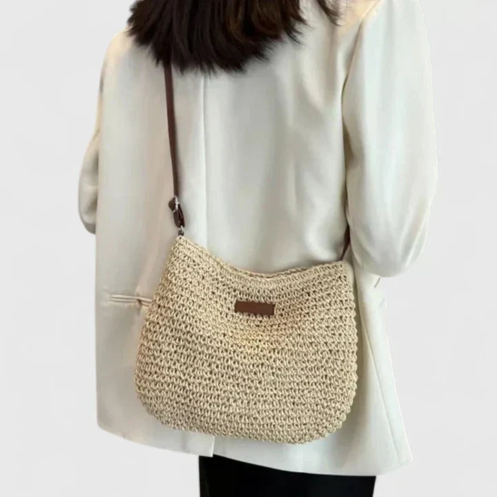 Aurelia Timeless Natural Shoulder Bag For Everyday City Style