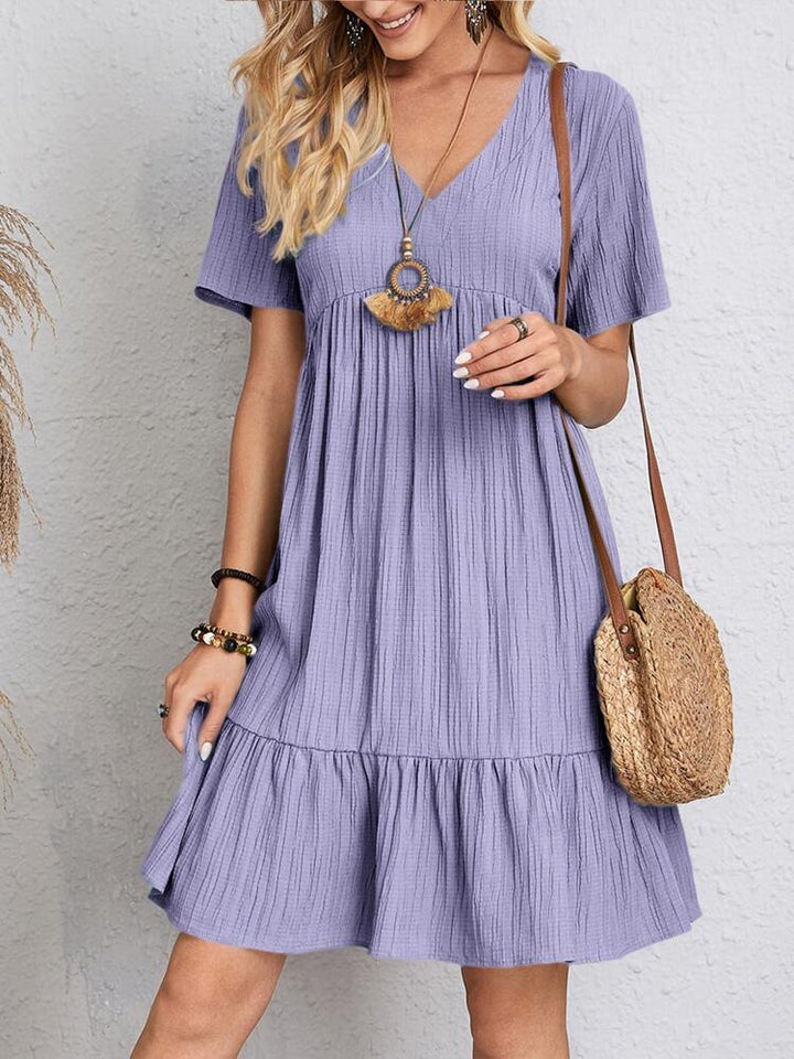 Nova Bloom Elegant Dress With Belly Coverage For Women